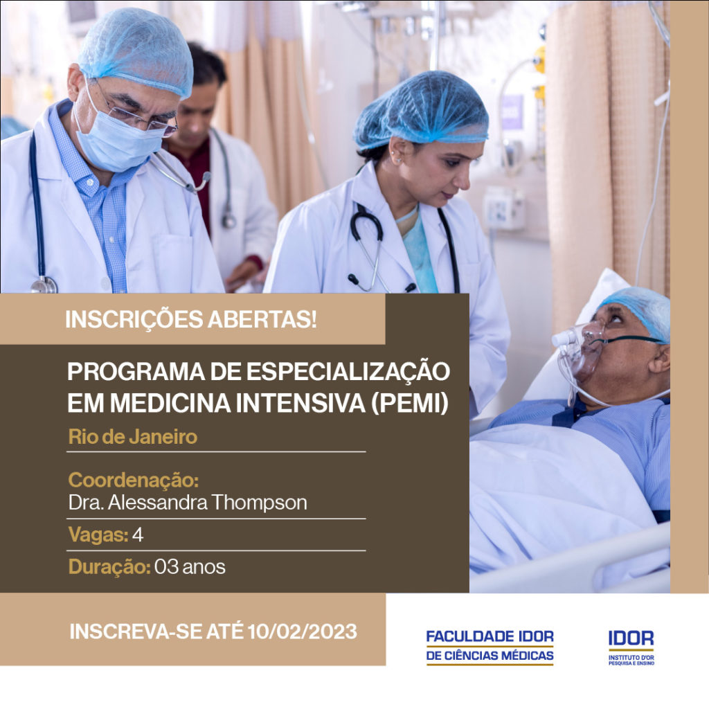 IDOR abre inscrições para o Programa de Especialização em Medicina ...